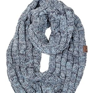 CC Exclusives Tri Color Hint of Mint Cable Knit